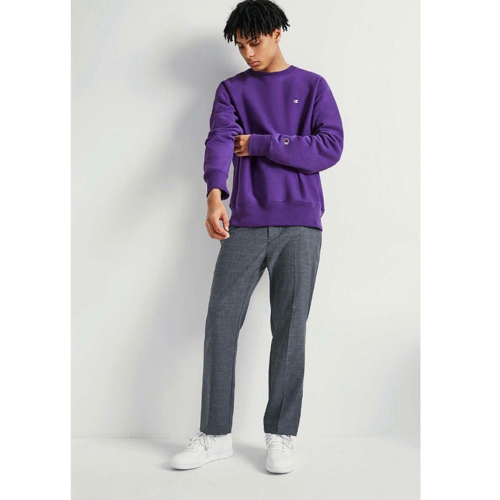 Urban Outfiters Reverse Weave Crewneck